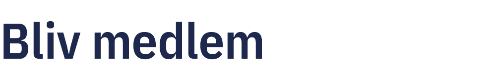 Bliv medlem