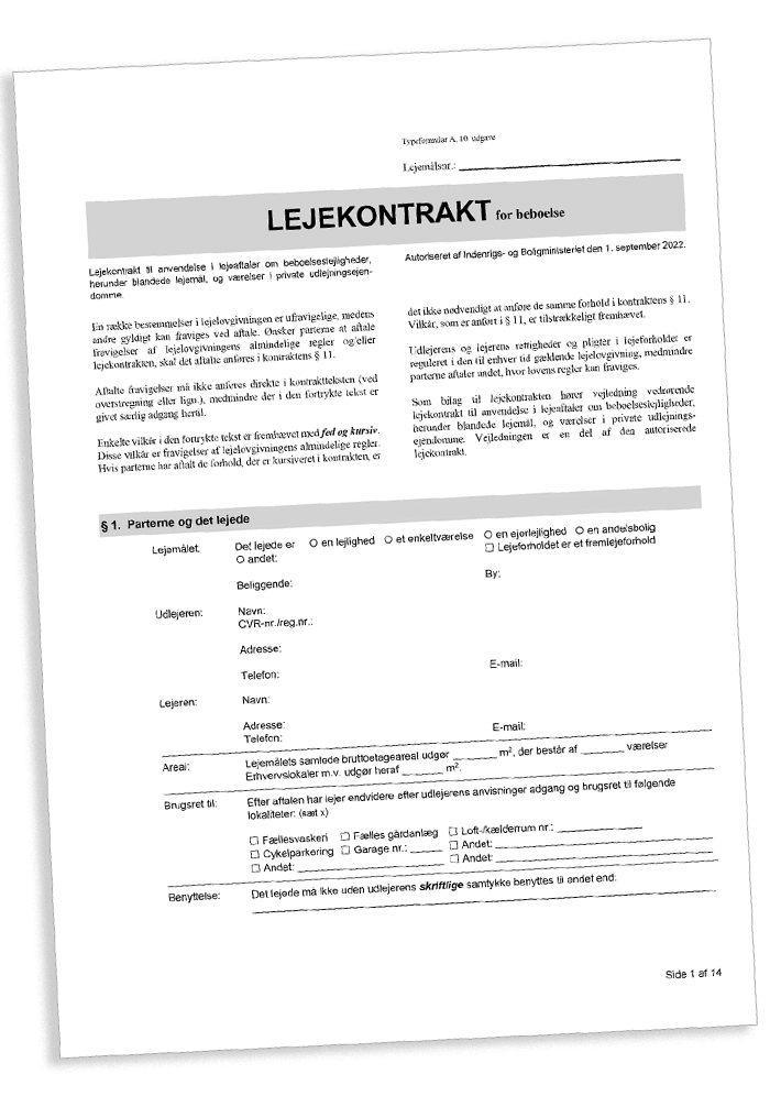 Lejekontrakt