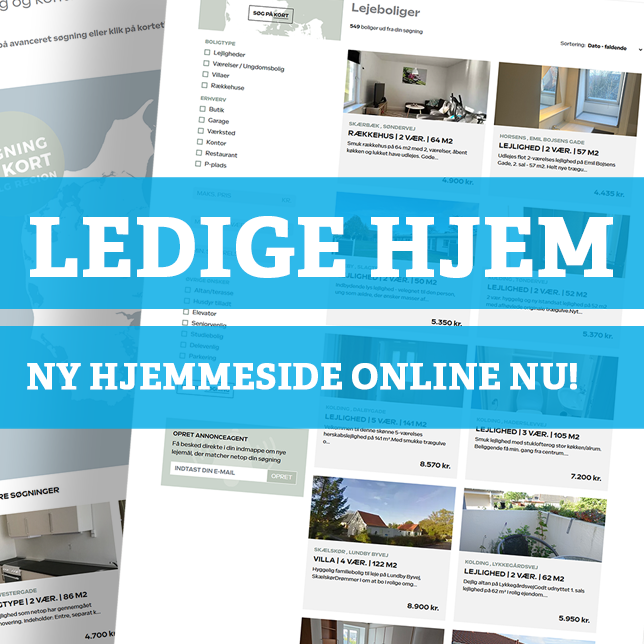 Nyhjemmeside Ledigehjem